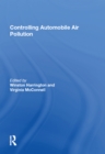 Image for Controlling automobile air pollution