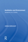 Image for Aesthetics and Environment: Variations on a Theme