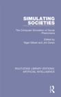 Image for Simulating Societies: The Computer Simulation of Social Phenomena : 6