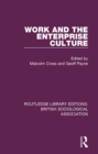 Image for Work and the enterprise culture