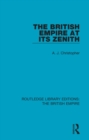 Image for The British Empire at its zenith