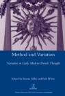 Image for Method and variation: narrative in early modern French thought