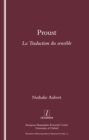 Image for Proust: la traduction du sensible : 13