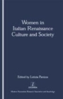 Image for Women in Italian Renaissance Culture and Society