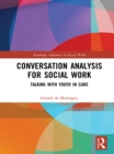 Image for Conversation analysis for social work: talking with youth in care