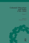 Image for Colonial education and India, 1781-1945.