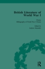 Image for British literature of World War I.: (Drama, bibliography of World War I drama) : volume 5,