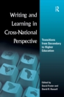 Image for Writing and Learning in Cross-national Perspective: Transitions From Secondary To Higher Education