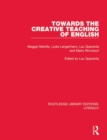 Image for Towards the creative teaching of English : 21