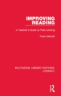 Image for Improving reading: a teacher&#39;s guide to peer-tutoring