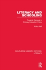 Image for Literacy and schooling: towards renewal in primary education policy : 8