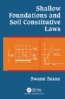 Image for Shallow foundations and soil constitutive laws