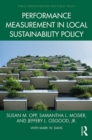 Image for Performance measurement in local sustainability policy