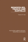 Image for Monopolies, trusts and kartells