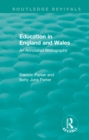 Image for Education in England and Wales: an annotated bibliography
