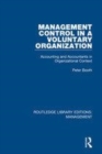 Image for Management control in a voluntary organization  : accounting and accountants in organizational context