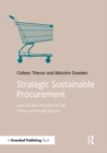 Image for Strategic sustainable procurement