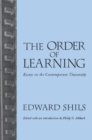Image for Order of Learning: Essays On the Contemporary University