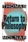Image for Return to Philosophy