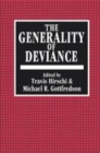 Image for The Generality of Deviance