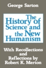 Image for The history of science and the new humanism
