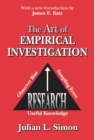 Image for The art of empirical investigation