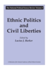Image for Ethnic politics and civil liberties