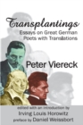 Image for Transplantings: essays on great German poets with translations