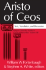 Image for Aristo of Ceos: Text, Translation, and Discussion