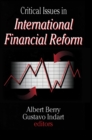 Image for Critical issues in international financial reform