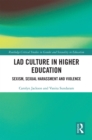 Image for Lad Culture in Higher Education: Sexism, Sexual Harassment and Violence
