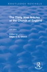 Image for The Thirty Nine Articles of the Church of England