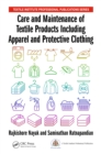Image for Care and maintenance of textile products including apparel and protective clothing