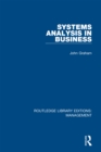 Image for Systems analysis in business : 30