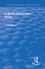Image for A world production order