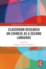 Image for Classroom research on Chinese as a second language