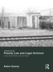 Image for Poverty law and legal activism: lives that slide out of view