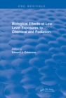 Image for Revival: Biological Effects of Low Level Exposures to Chemical and Radiation (1992)