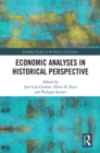 Image for Economic analyses in historical perspective