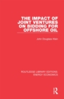 Image for The impact of joint ventures on bidding for offshore oil