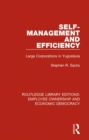 Image for Self-management and efficiency: large corporations in Yugoslavia