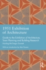 Image for 1951 exhibition of architecture: guide to the exhibition of architecture, town planning and building research