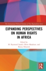 Image for Expanding perspectives on human rights in Africa