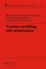 Image for Systems Modelling and Optimization Proceedings of the 18th IFIP TC7 Conference