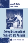 Image for Settled asbestos dust sampling and analysis