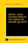 Image for Septic tank system effects on ground water quality