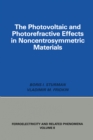 Image for The photovoltaic and photorefractive effects in noncentrosymmetric materials