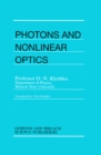 Image for Photons Nonlinear Optics