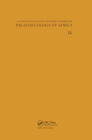 Image for Palaeoecology of Africa. Volume 16