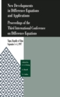 Image for New developments in difference equations and applications: proceedings of the Third International Conference on Difference Equations, Taipei, Republic of China, September 1-5, 1997